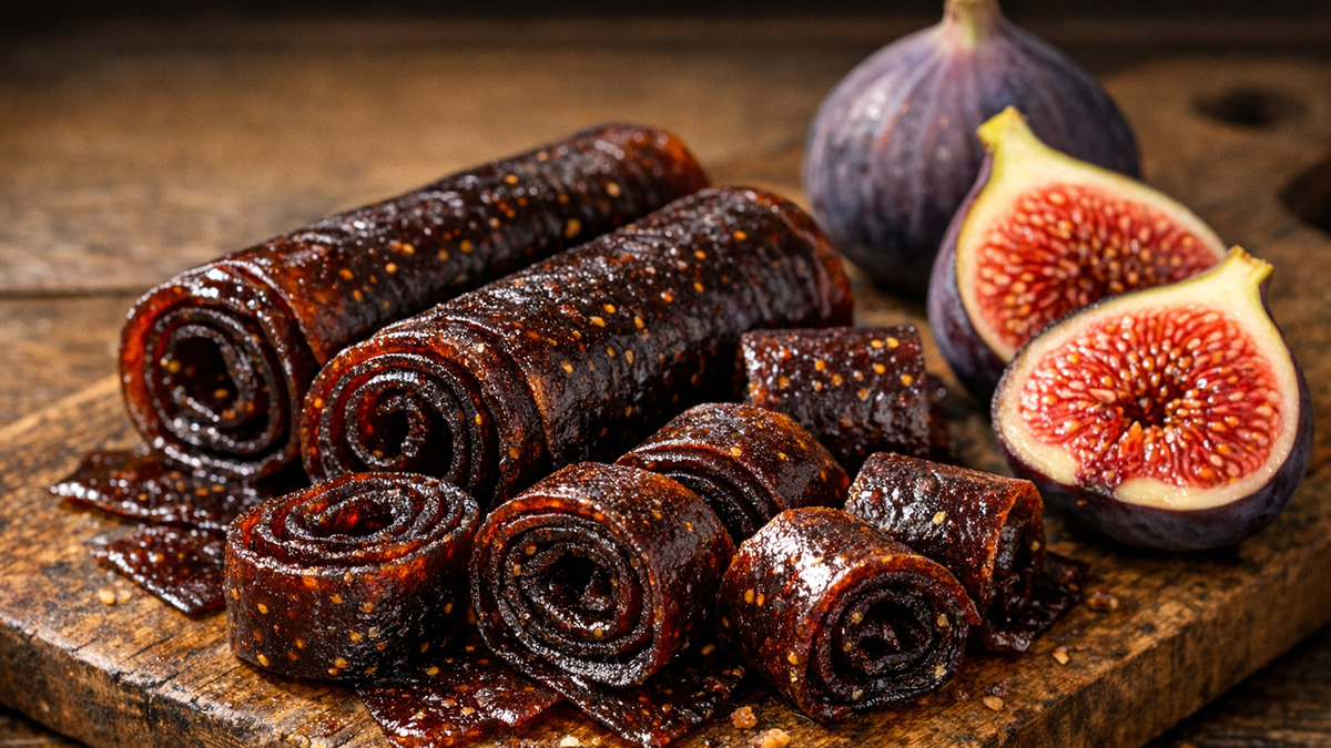 طرز تهیه لواشک انجیر