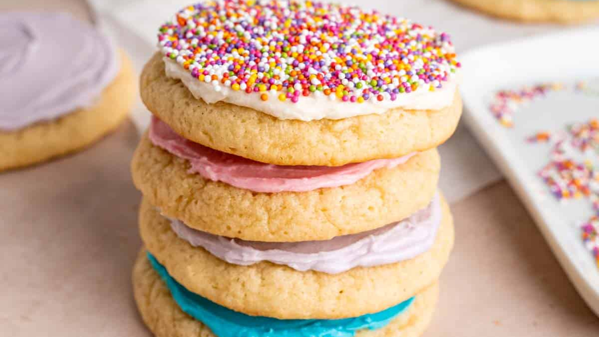 طرز تهیه کوکی نرم با خامه ترش
