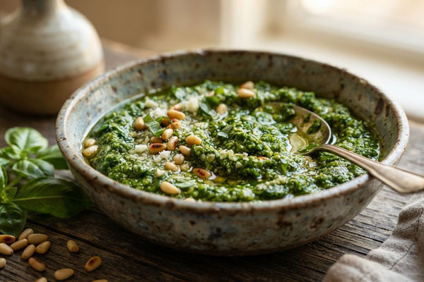 سرو سس پستو رژیمی