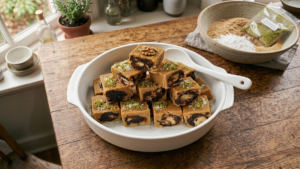 طرز تهیه رنگینک با آرد گندم