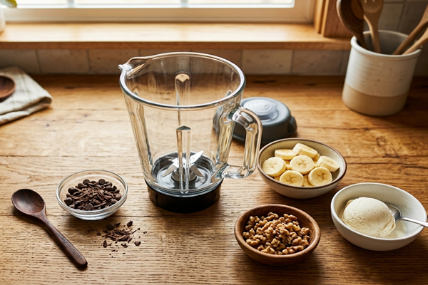 مواد اولیه کوکتل موز بستنی