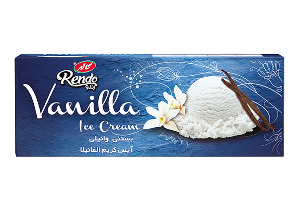 بستنی وانیلی رندوی کاله