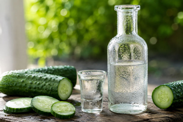 عرق خنک خیار برای تابستان