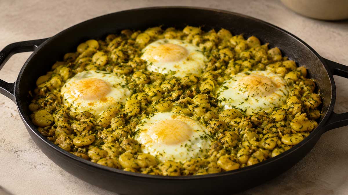 طرز تهیه باقلا وابیج
