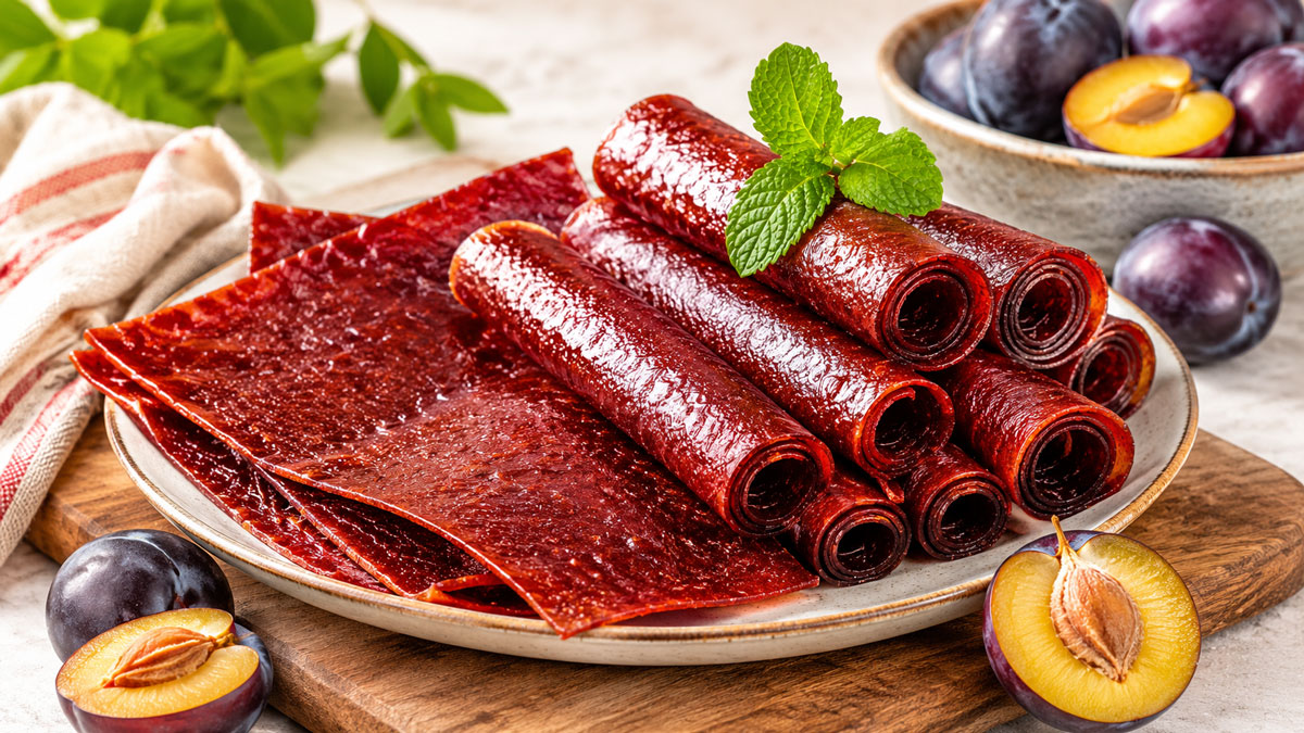 طرز تهیه لواشک روی گاز
