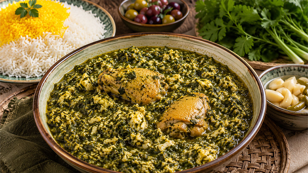طرز تهیه ترشی تره گیلانی با مرغ