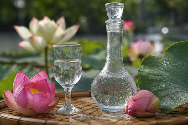 عرق خنک نیلوفر برای تابستان