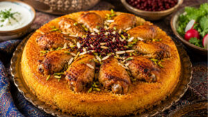 طرز تهیه ته چین بال مرغ