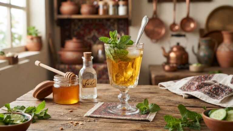 طرز تهیه سرکه انگبین
