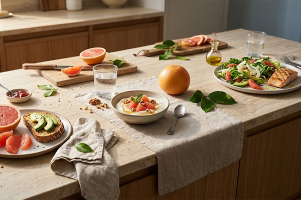خواص گریپ فروت در رژیم لاغری