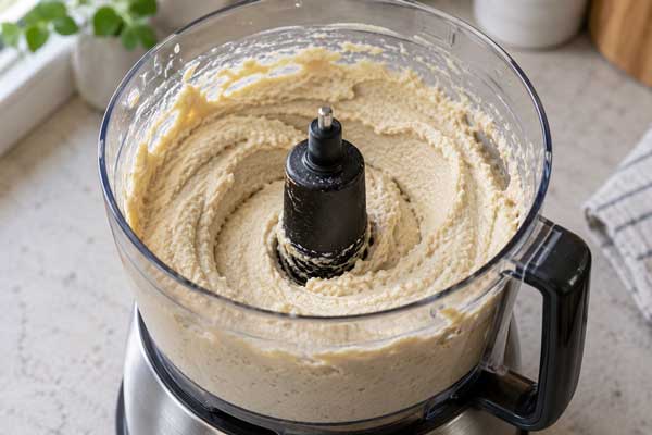 افزودن روغن کانولا به مخلوط کره بادام هندی