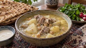 طرز تهیه آبگوشت کلم