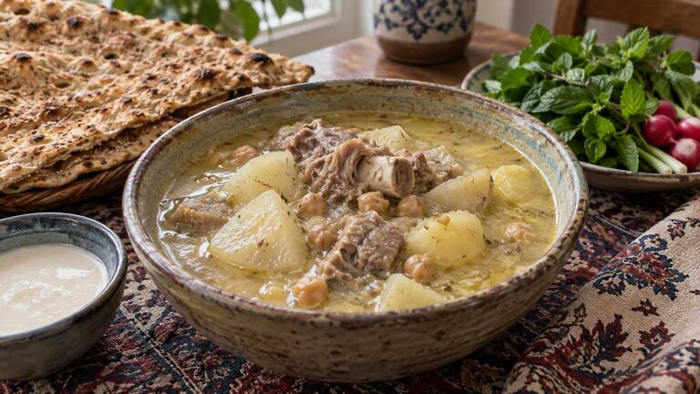 طرز تهیه آبگوشت کلم