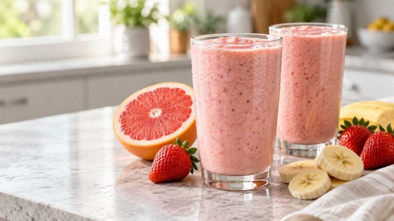 طرز تهیه اسموتی گریپ فروت