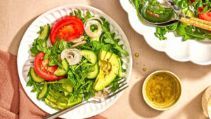 طرز تهیه سالاد روکولا