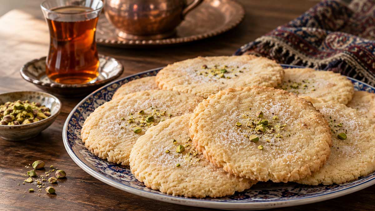طرز تهیه شیرینی شکری کرمانشاه