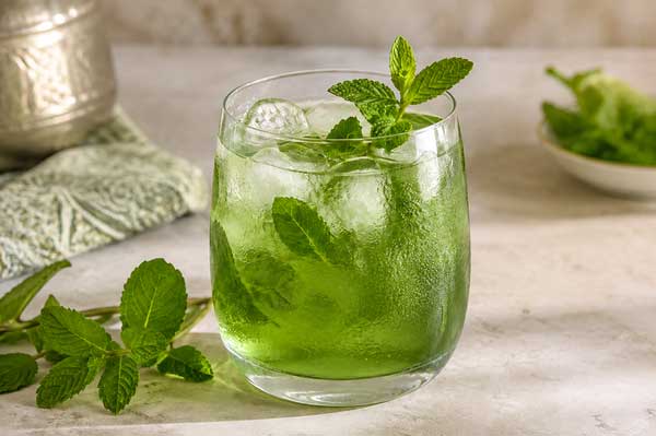 شربت نعناع از انواع شربت خنک برای تابستان