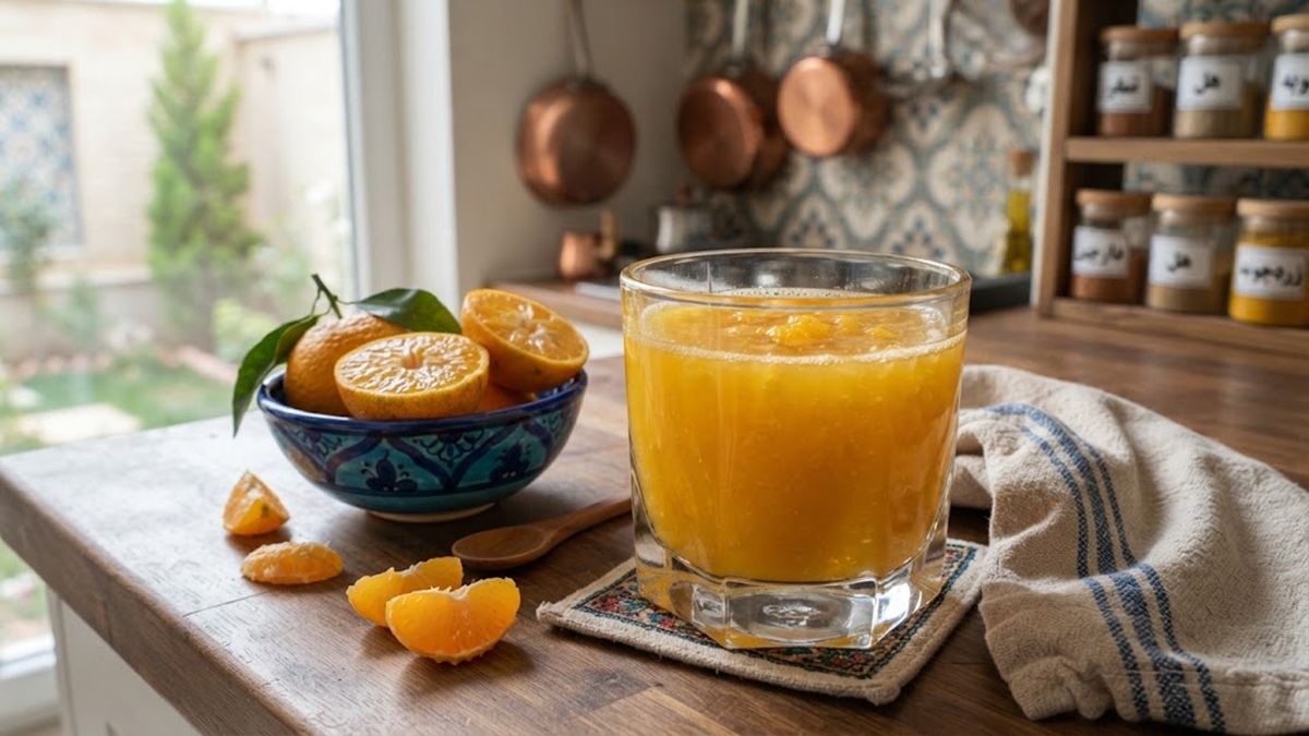 طرز تهیه آب نارنج