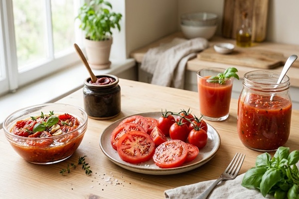 روش مصرف گوجه فرنگی