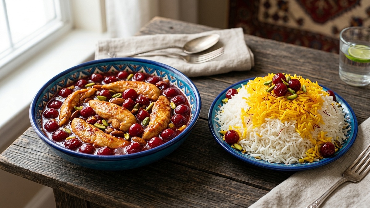طرز تهیه خورشت آلبالو