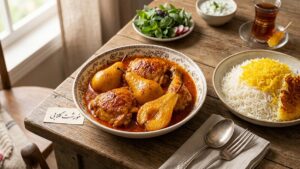 طرز تهیه خورشت گلابی