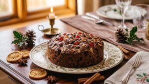 طرز تهیه کیک کریسمس