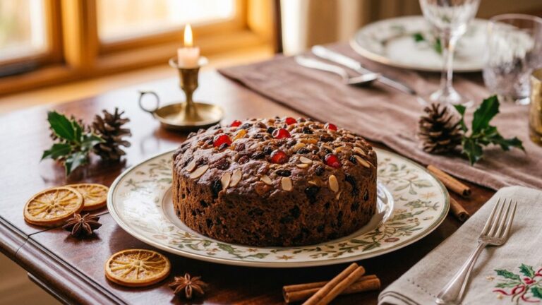 طرز تهیه کیک کریسمس
