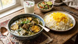 طرز تهیه خورشت ریحان