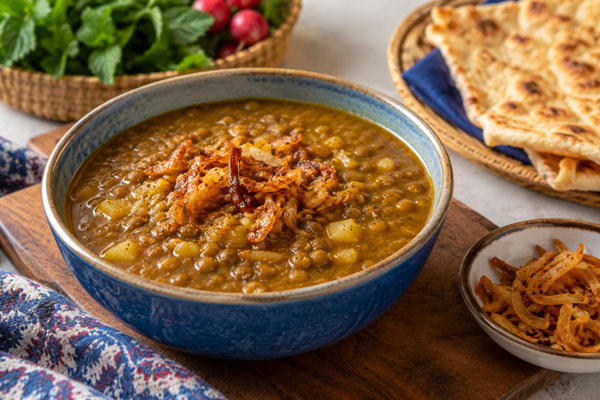 عدسی لعاب دار