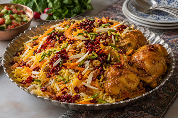 هفت رنگ پلو