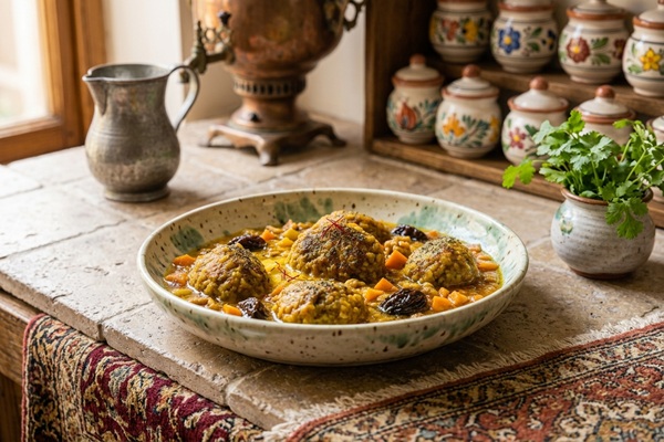 کوفته هلو شیرازی
