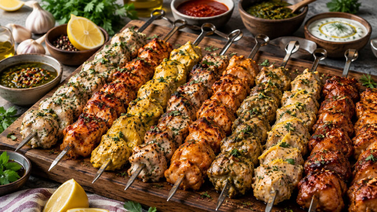 انواع مرینت جوجه کباب