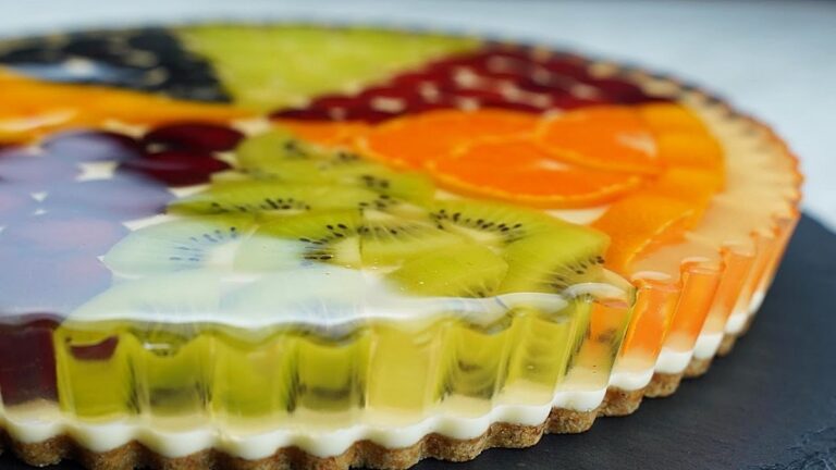 طرز تهیه تارت ژله‌ای