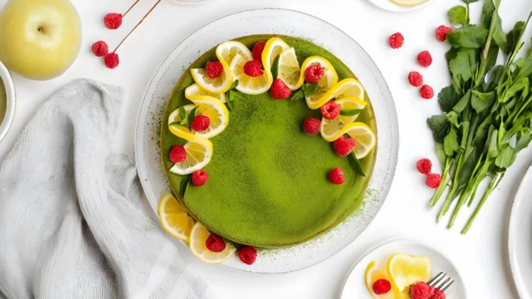 طرز تهیه چیزکیک ماچا