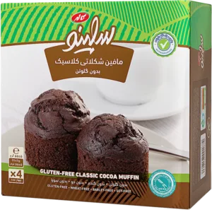 مافین کاکائویی بدون گلوتن