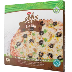 پیتزا مرغ بدون گلوتن سلینو