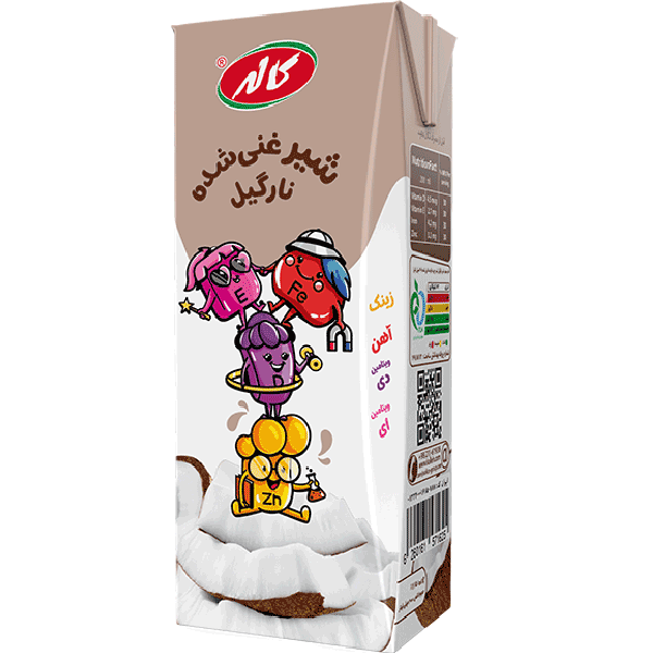 شیر نارگیل غنی شده کاله