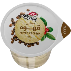 بستنی قهوه لیوانی‌‌ رندو