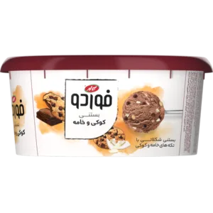 بستنی کوکی و خامه فوردو