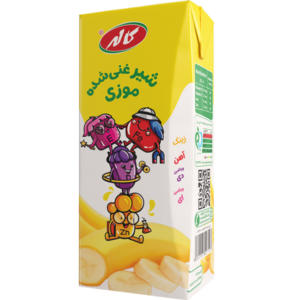 شیر موز غنی‌ شده کاله 200 میلی لیتر