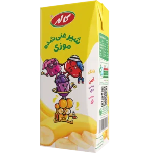 شیر موز غنی‌ شده کاله 200 میلی لیتر