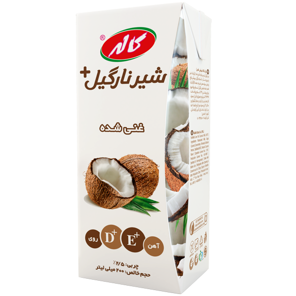 شیر نارگیل غنی‌شده