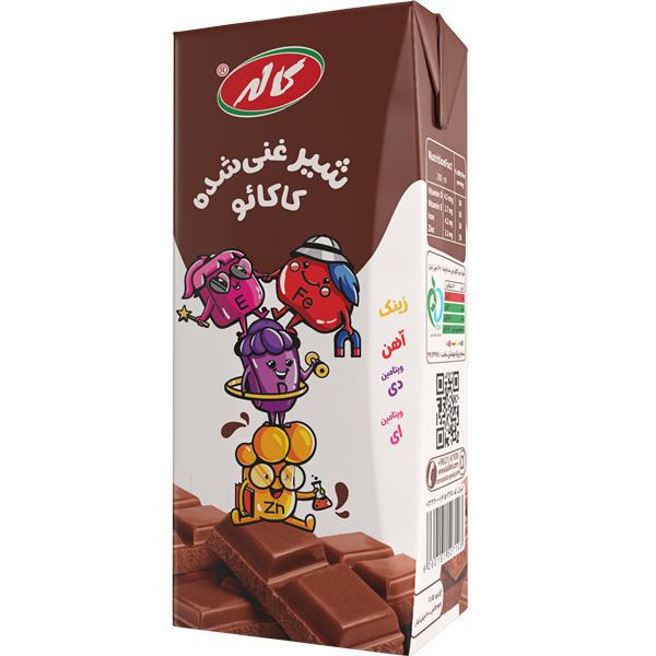 شیر کاکائو غنی‌شده کاله