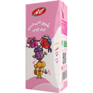 شیر کم چرب غنی شده کاله