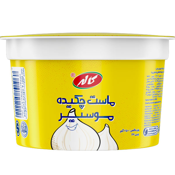 ماست-چکیده-موسیر-کاله-250-گرم ماست چکیده موسیر 250 گرم
