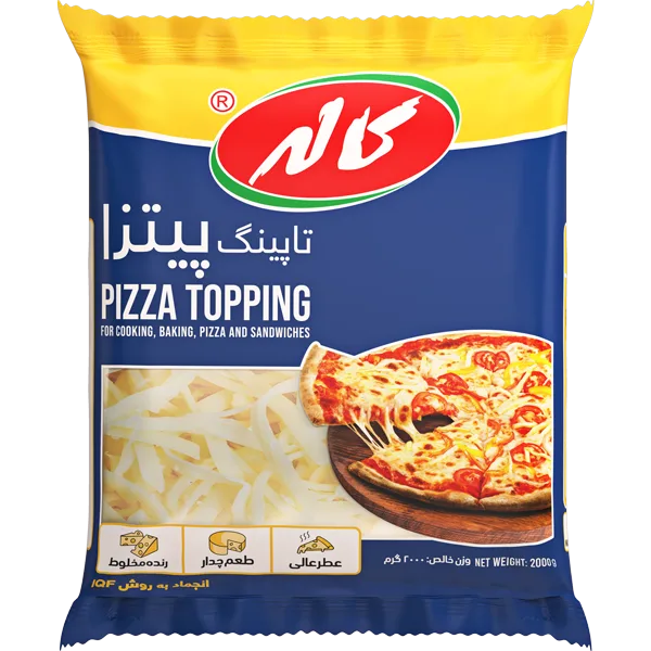 تاپینگ پیتزا کاله 900 گرمی تاپینگ پیتزا کاله 900 گرمی