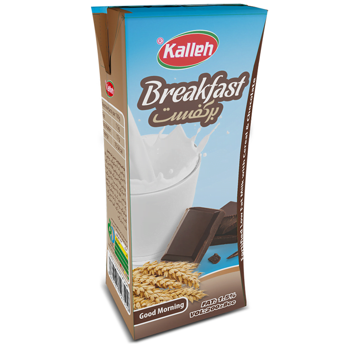 Fortified Low Fat Milk with Cereal & Chocolate