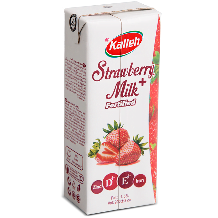 Strawberry Flavored Milk (UHT)