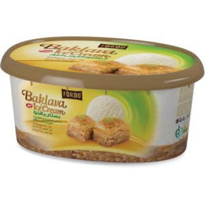 vanilla with baklava Ice-cream