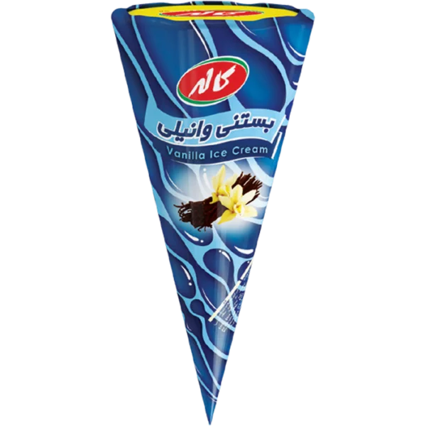 vanila cone cup icecream